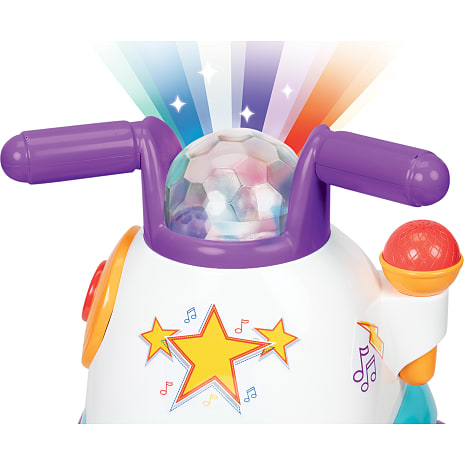 Fisher-Price diskotek gåbil
