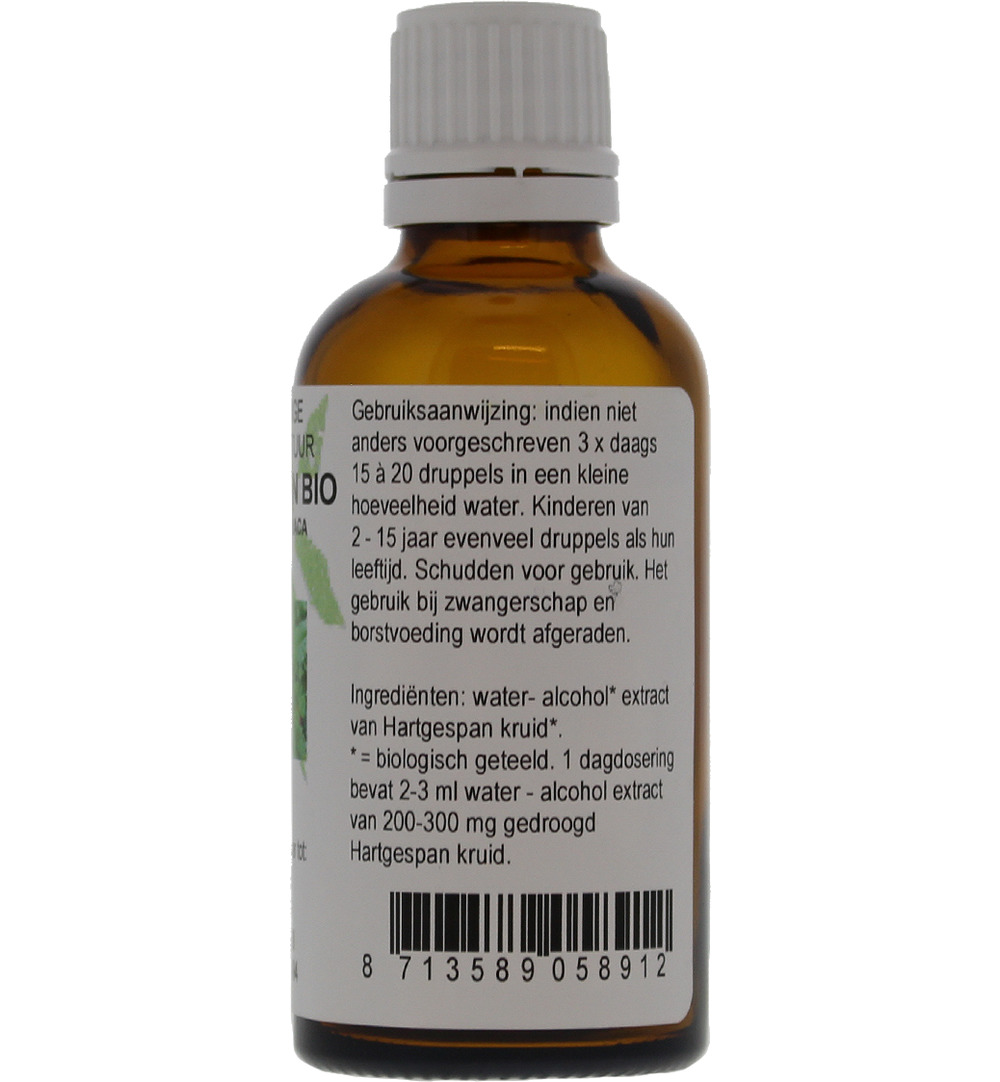 De Cruydhof Leonorus card hrb / hartgespan tinctuur bio (50 ml)