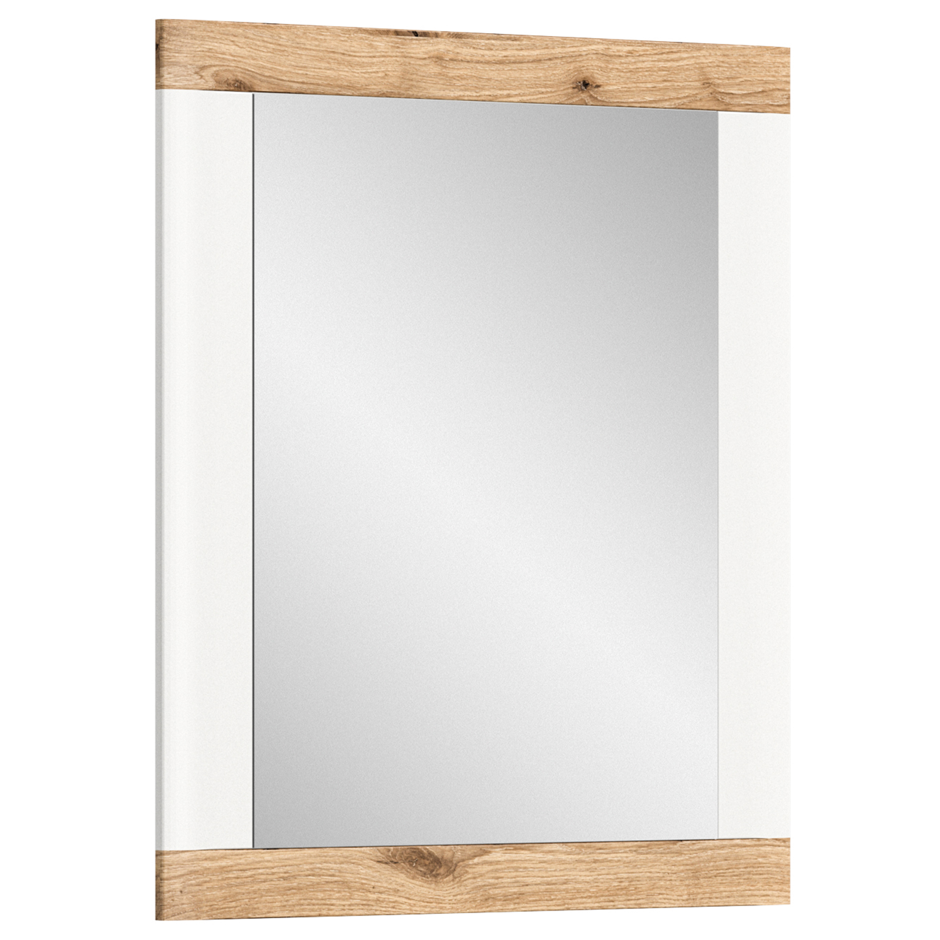 Spiegel LAREDO - weiß - Nox Oak - 73x82 cm