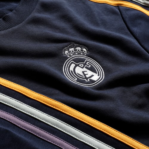 Sweat Crewneck Real Madrid IB1048 Bleu Marine