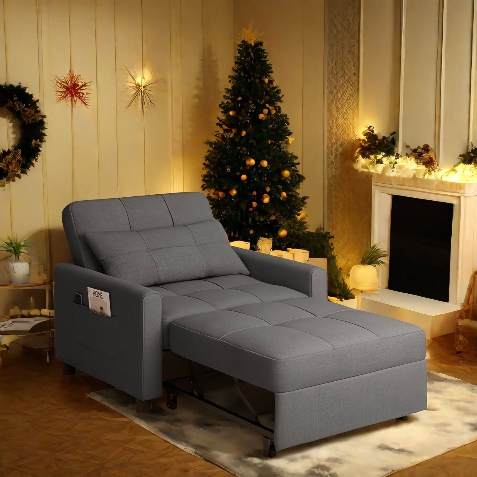 Bealife Relaxsessel Schlafsessel Aufgerüsteter Liegesessel