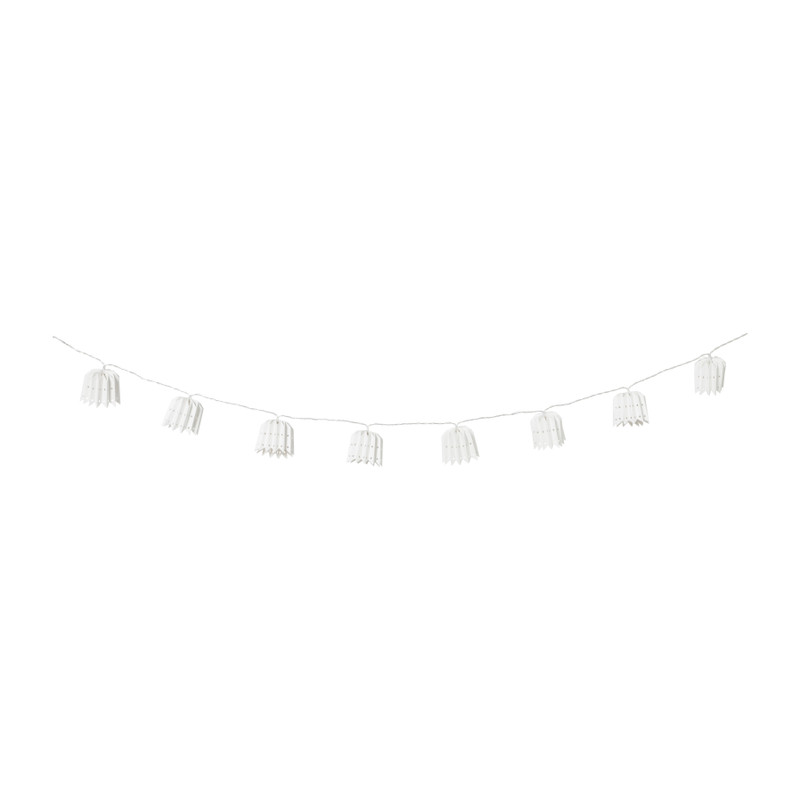Slingerpapier - wit - 175 cm
