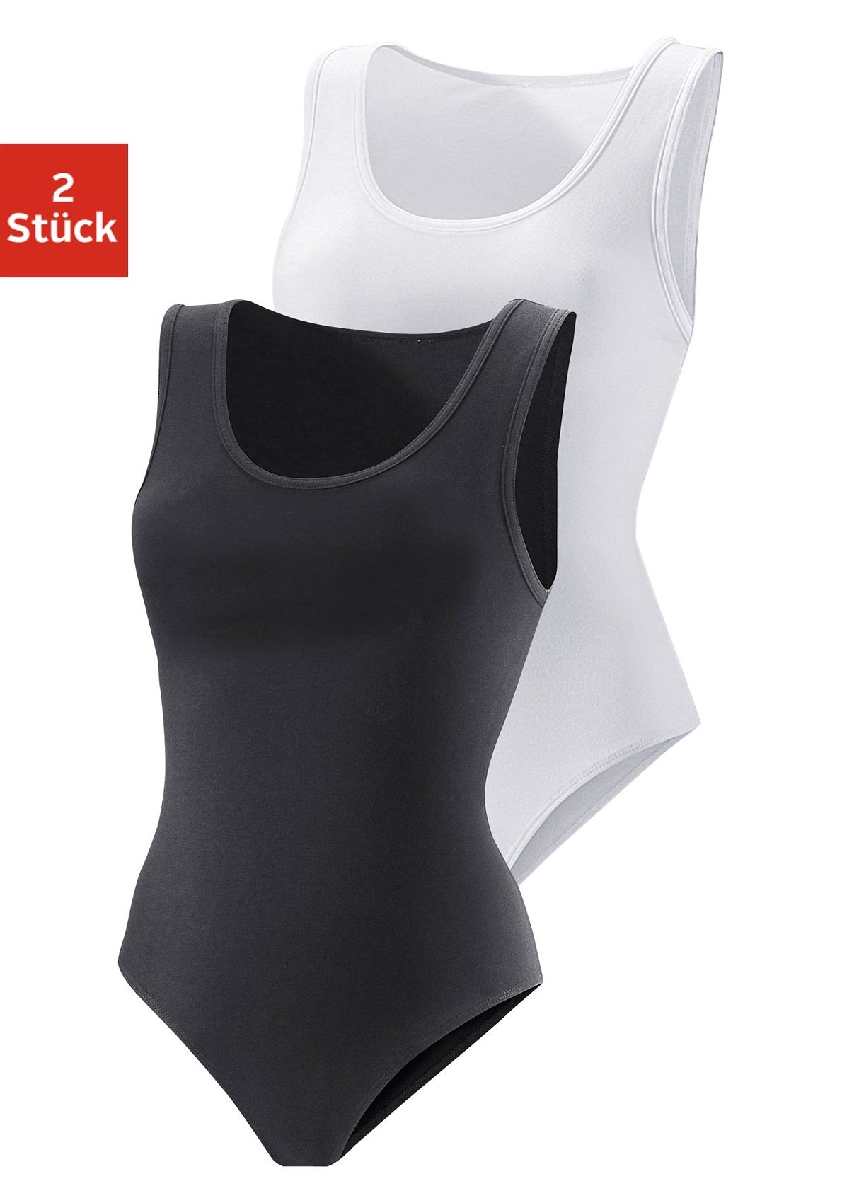 Vivance Shirtbody , aus elastischer Baumwoll-Qualität