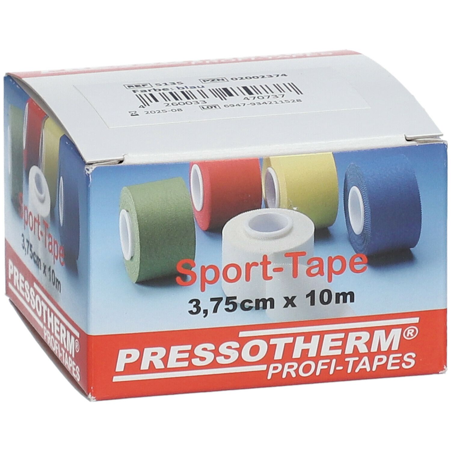 Pressotherm® Sport-Tape 3,8 cm x 10 m blau