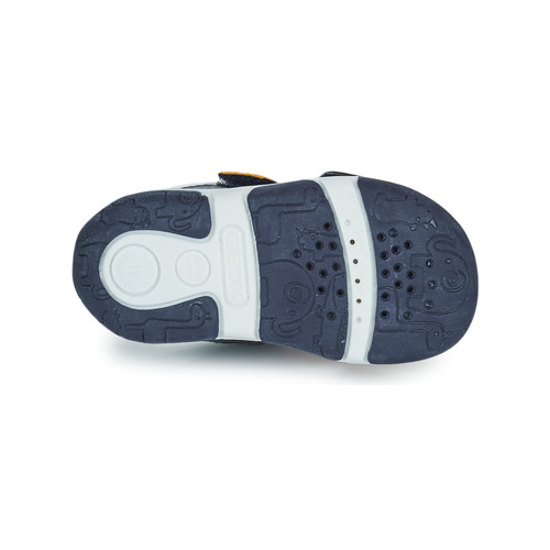 Geox - B SANDAL TAPUZ BOY B - Marine / Jaune