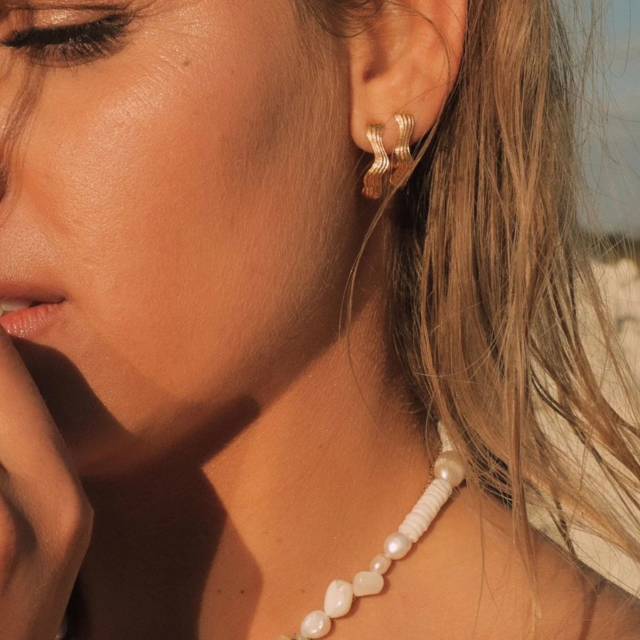 Sistie Silke X Sistie Earring Gold Plated