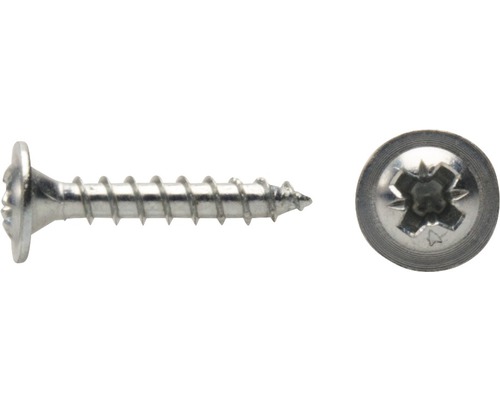 JD Plus achterwandschroef Pozidriv 3x16 mm verzinkt, 100 stuks