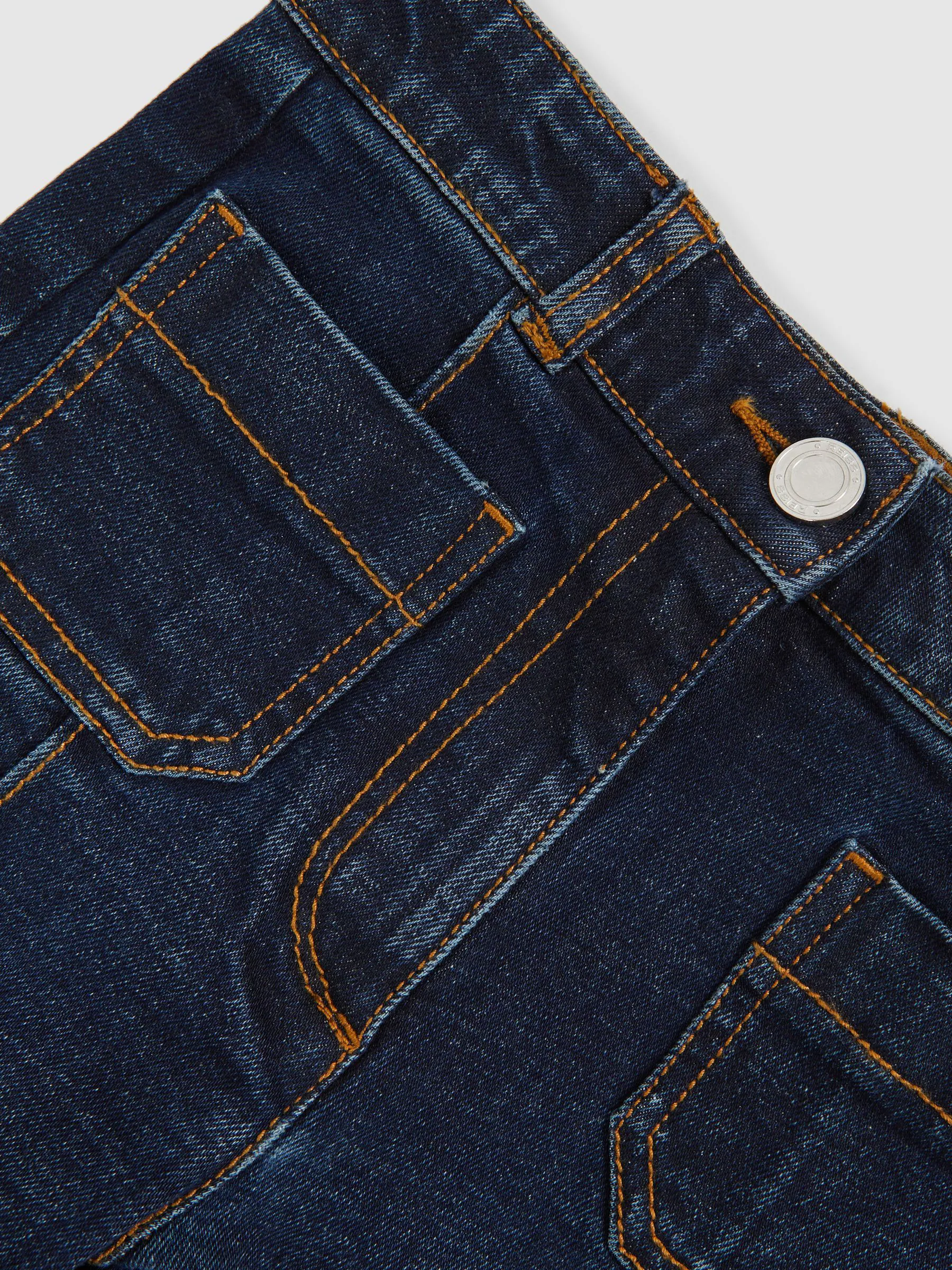 Reiss Sakura flared jeans met opgestikte zakken