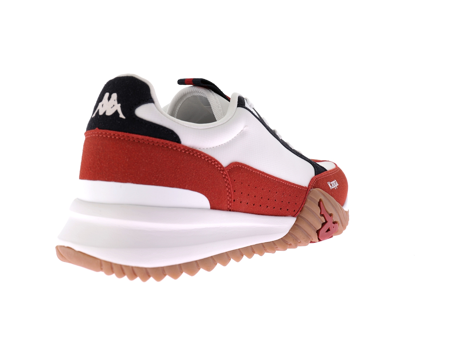 Kappa-ARKLOW Matières combinées Blanc Rouge