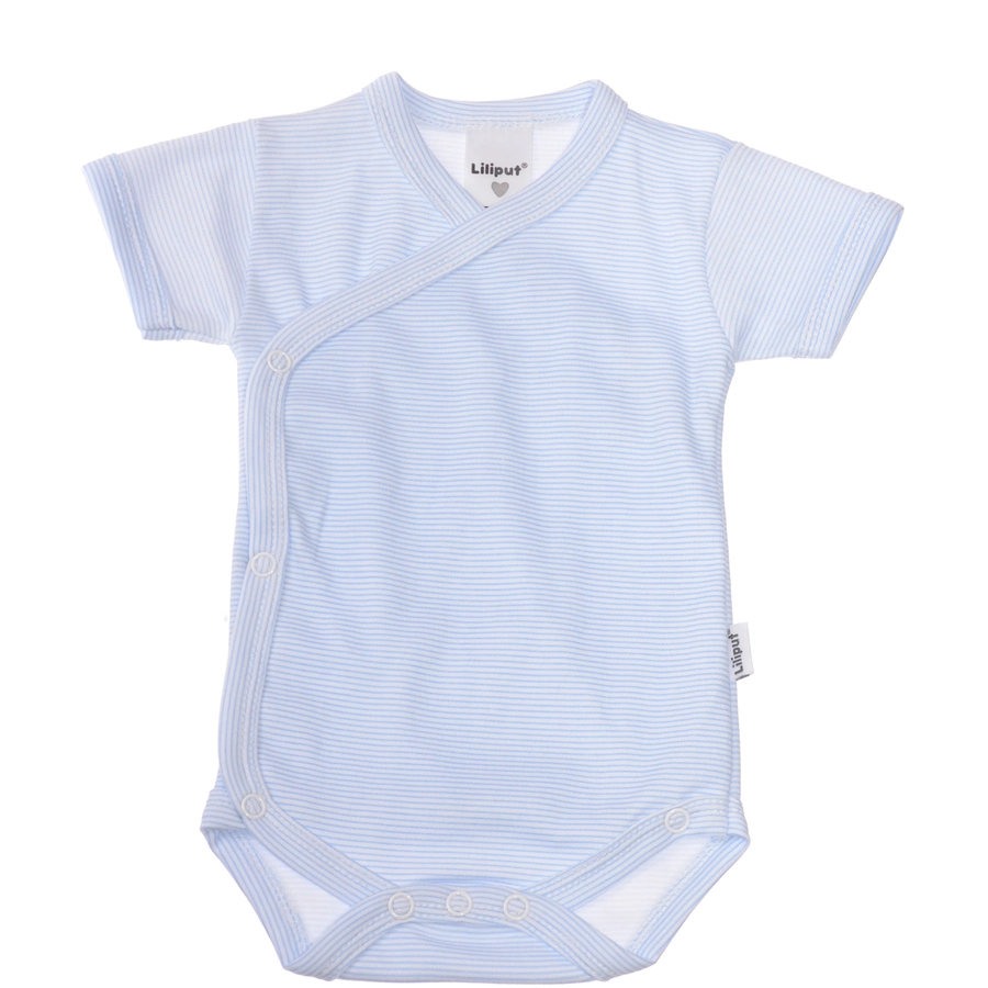 Liliput Wickelbody weiss-hellblau