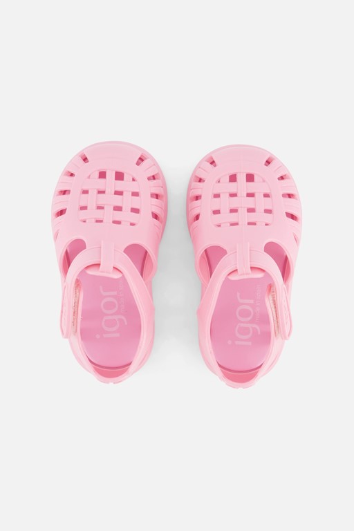 Igor Tobby Gloss Watersandalen roze Rubber