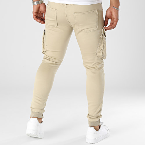 Pantalon Cargo Vert Kaki Clair