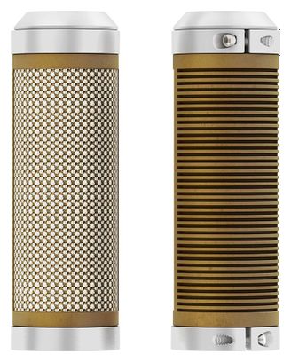Paire de Poignées Brooks Cambium Rubber 100/100mm Naturel