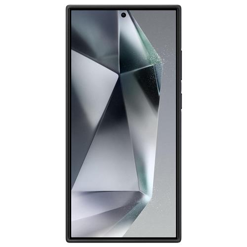 Galaxy S24 Ultra Schutzhülle aus Veganem Leder (GP-FPS928HCABW) - Black (Schwarz)