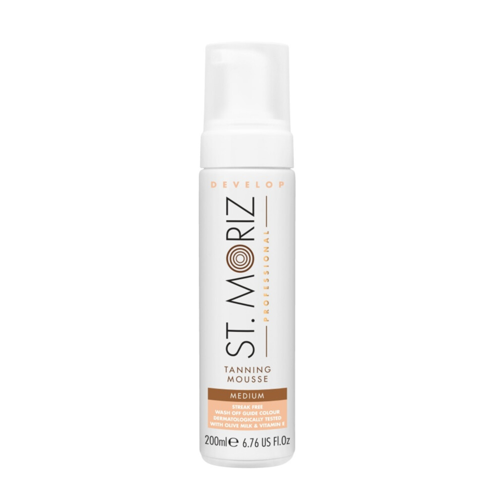 St Moriz Zelfbruiningsmousse Medium200 ml