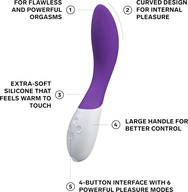 LELO Mona 2 G-punkt Vibrator Lilla
