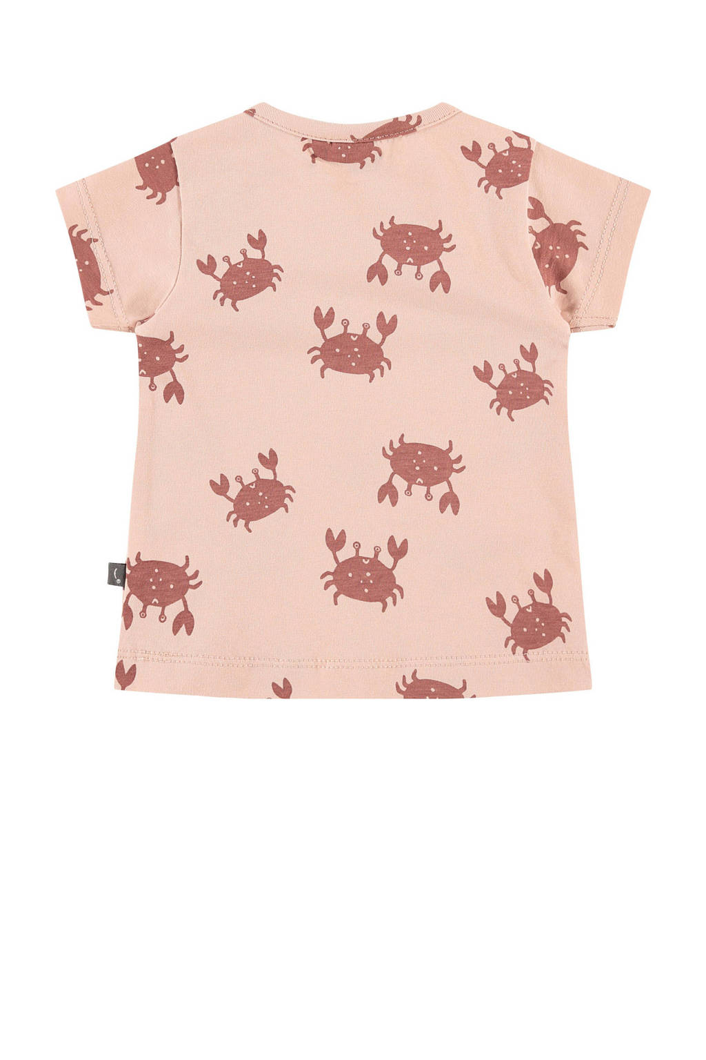 Babyface baby T-shirt met all over print roze