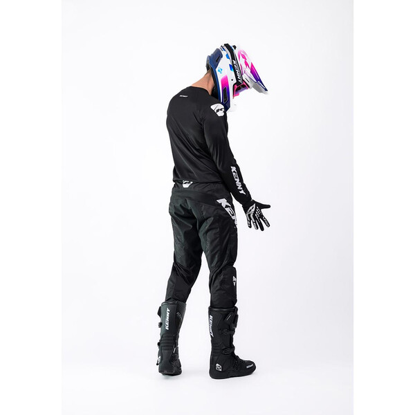 Kenny - Maillot Force Solid Noir / Blanc