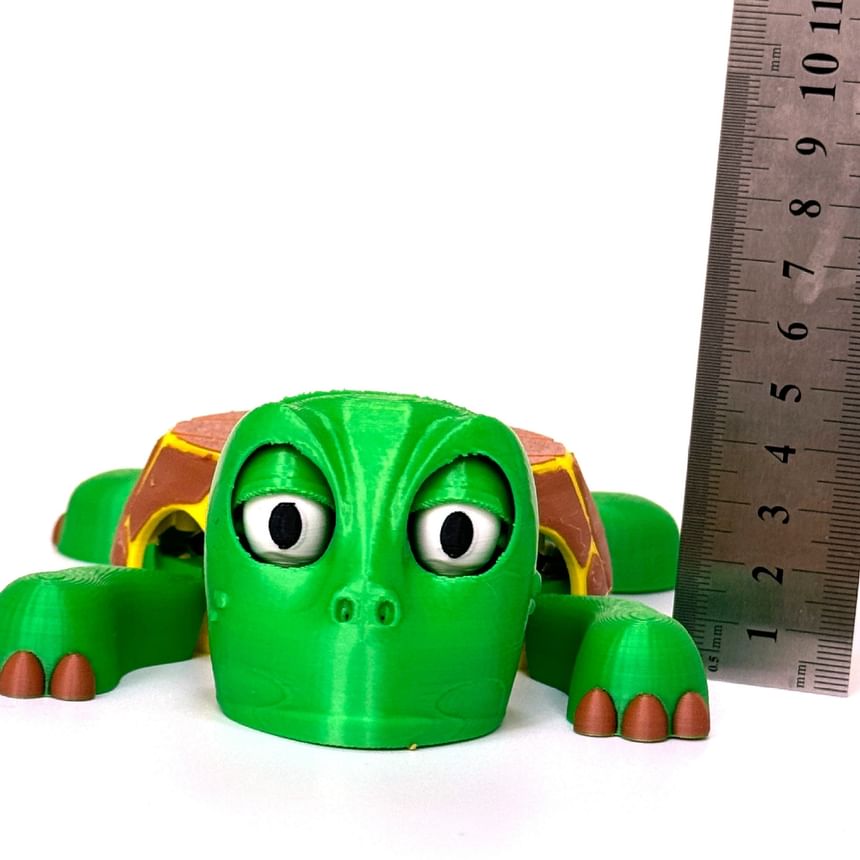 het gebeurt - 3D-geprinte schildpadonderzetter