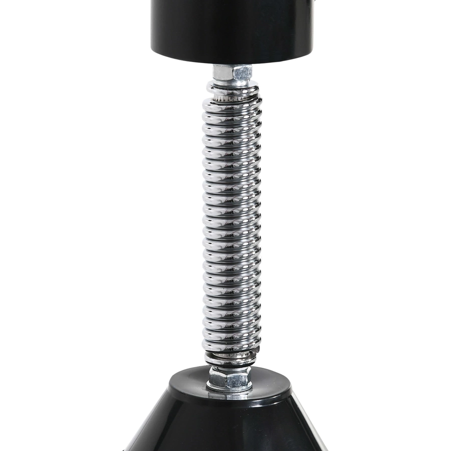 HOMCOM Speedboxen-Trainer mit Reflexstange schwarz