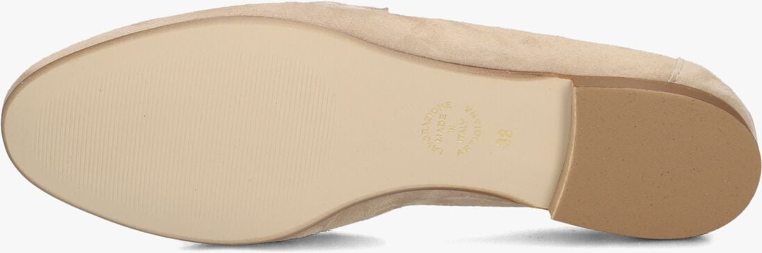 beige stefano lauran loafers atena