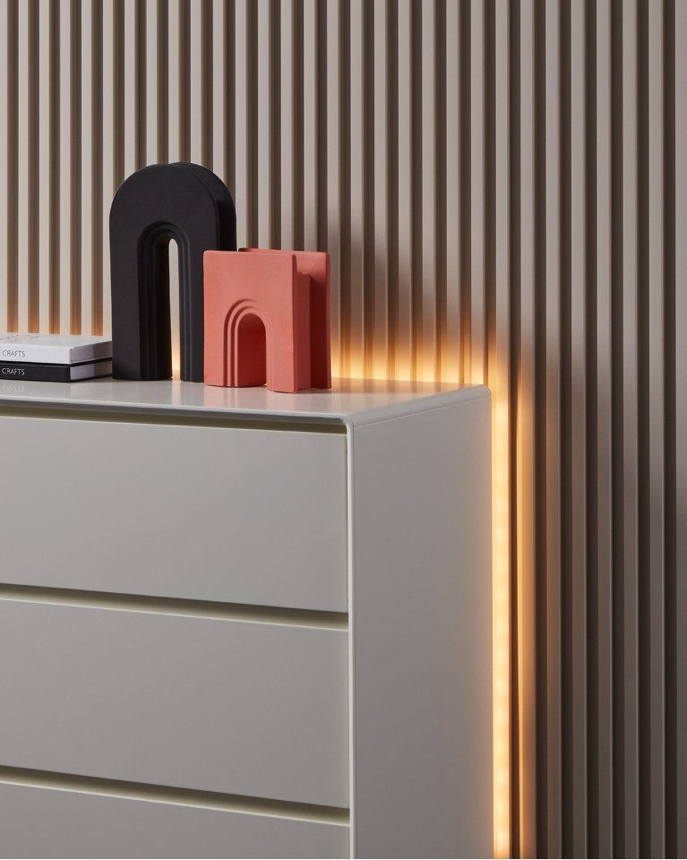 EGLO - Stripes-Z lysbånd hvid L500 - RGB + TW - Zigbee, Bluetooth