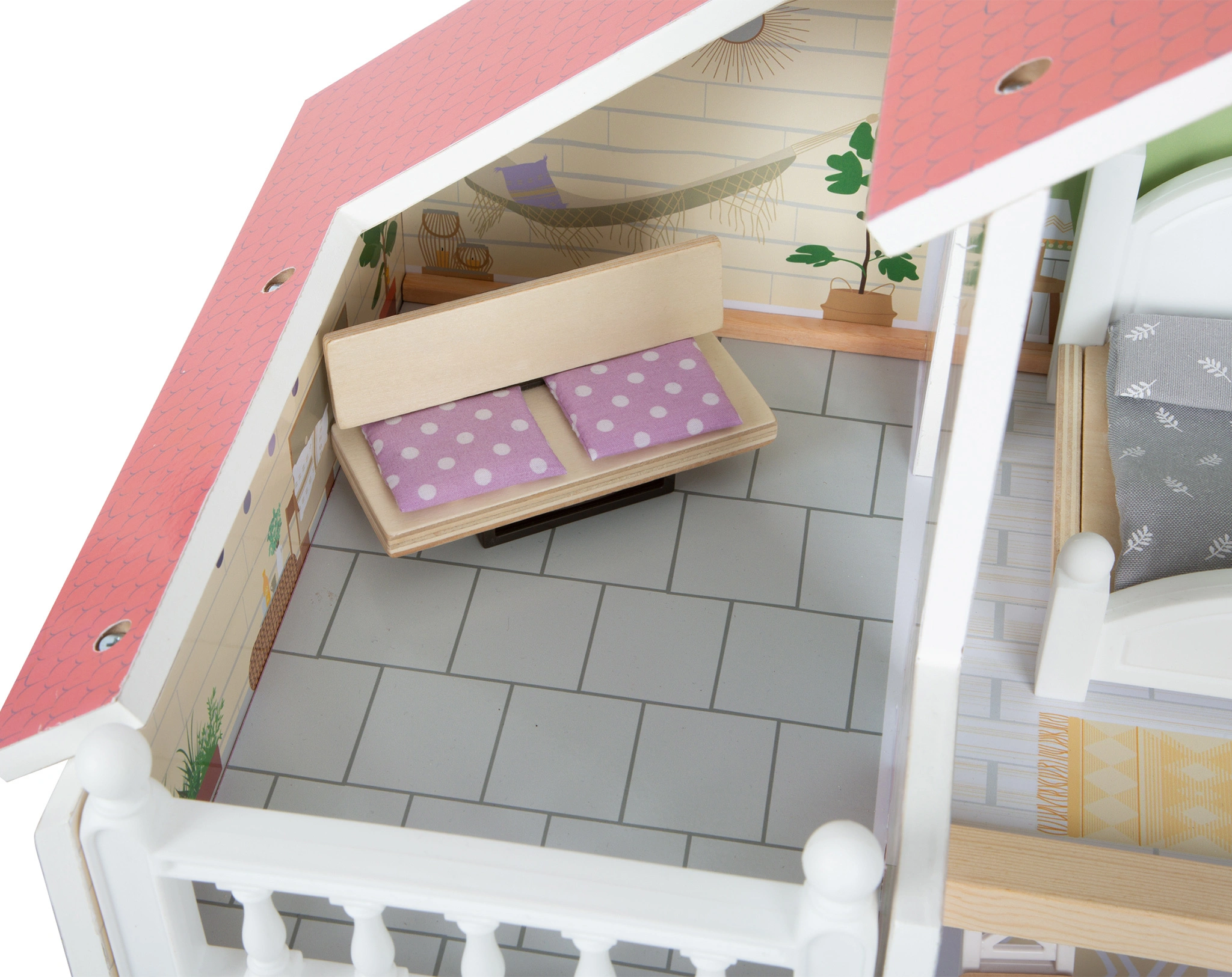 Puppenhaus STADTVILLA (50x29x50)