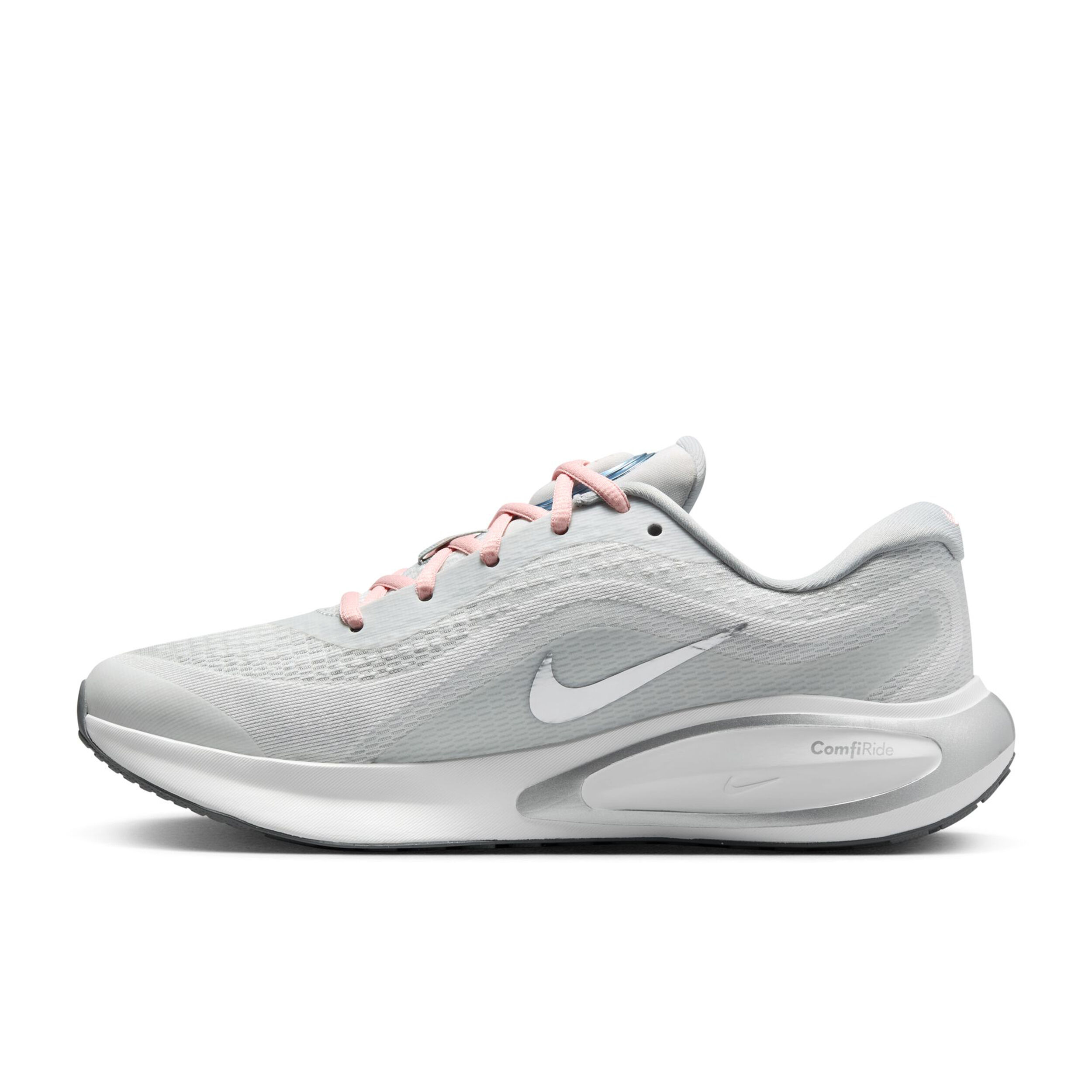 Nike Journey Run Chaussure De Running Sans Stabilisateurs Femmes - Gris Clair
