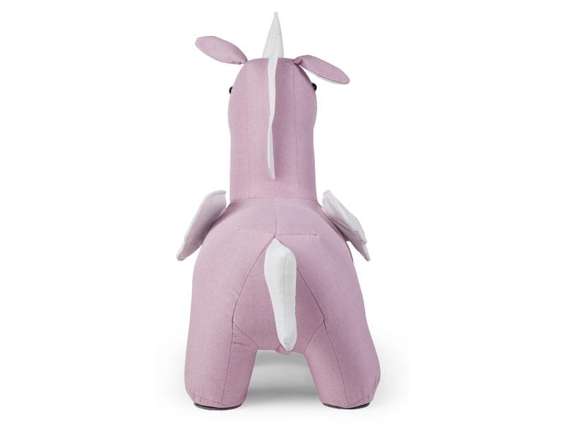 zoosy Kinderhocker Einhorn Pinky Pink Taburett in Einhornform