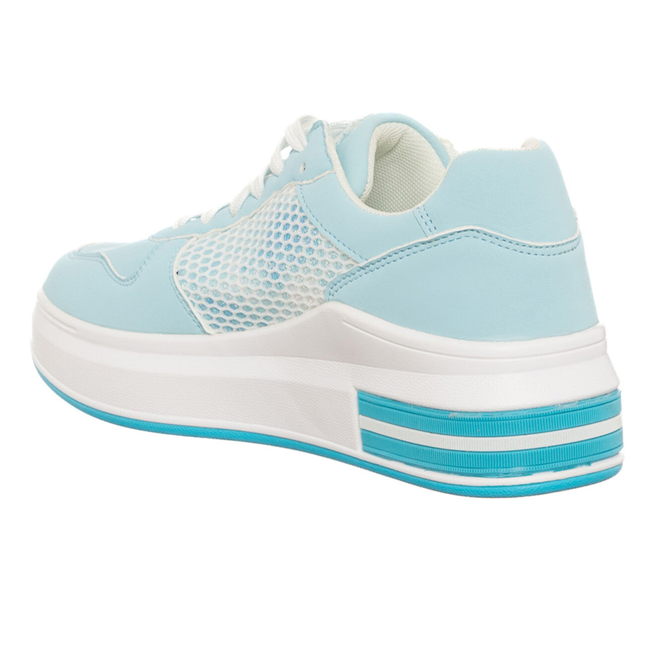 Laura Biagiotti Sneakers Liz turquoise/blanc