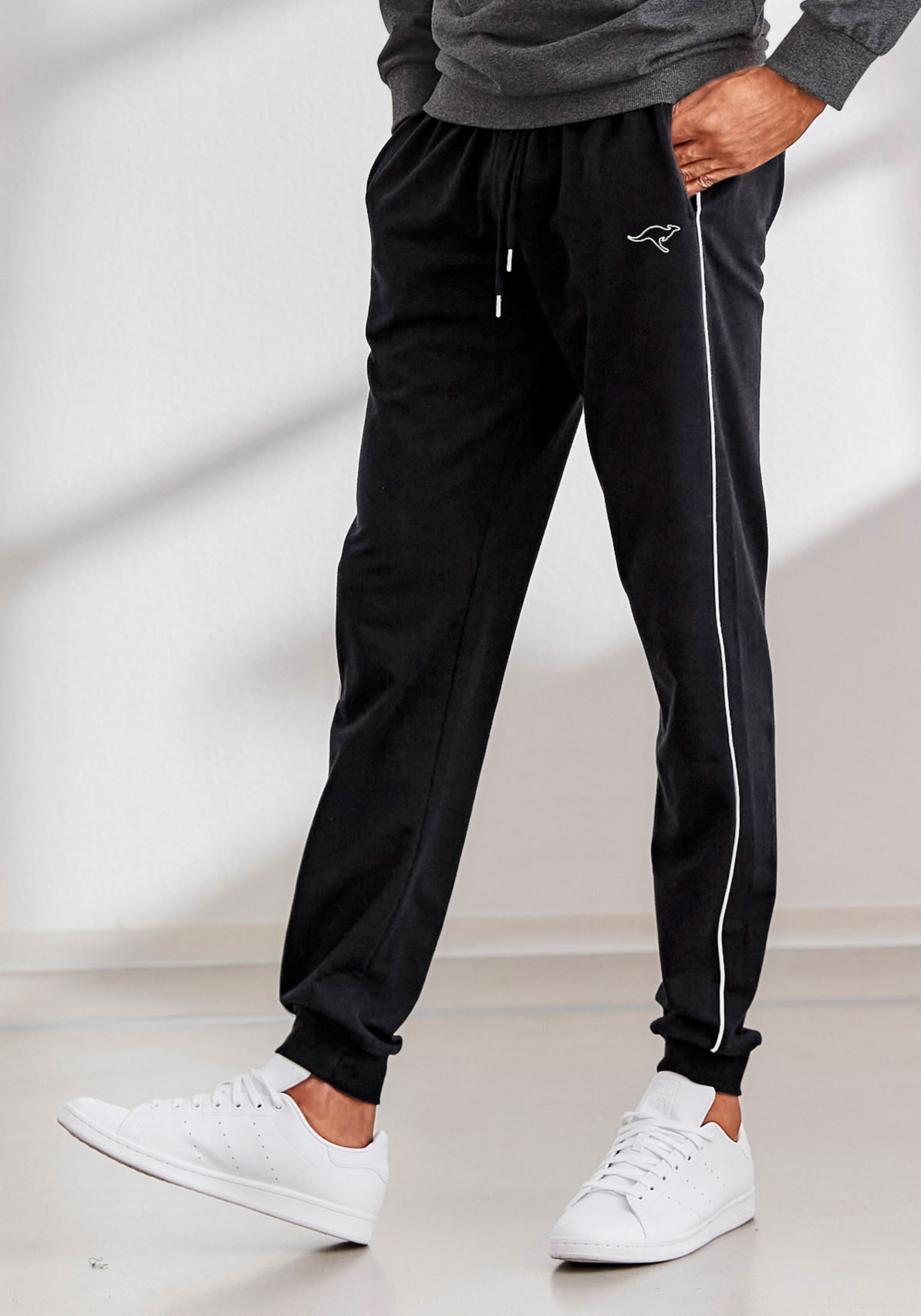 KangaROOS Sweathose in schwarz