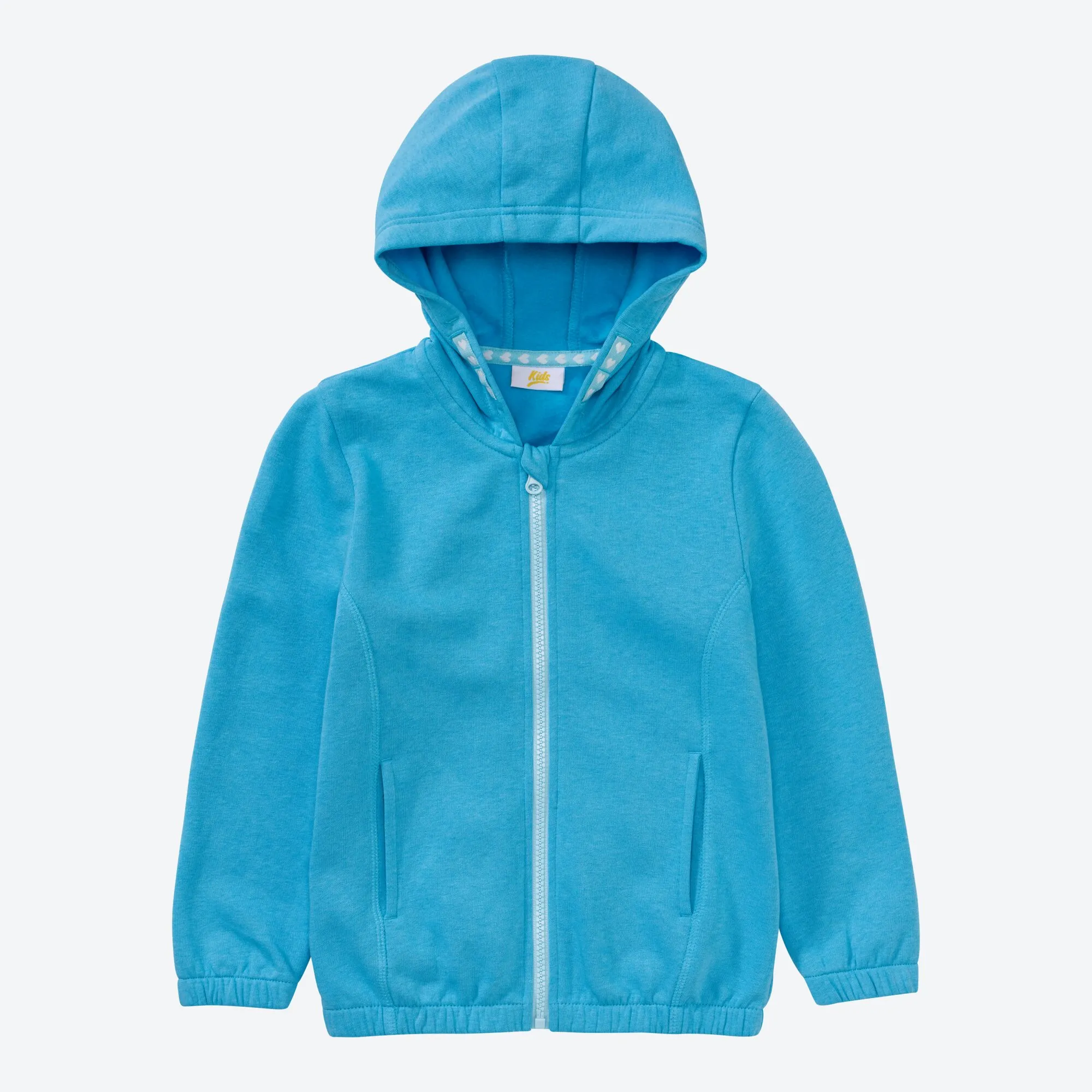 Mädchen-Sweatjacke mit Kapuze