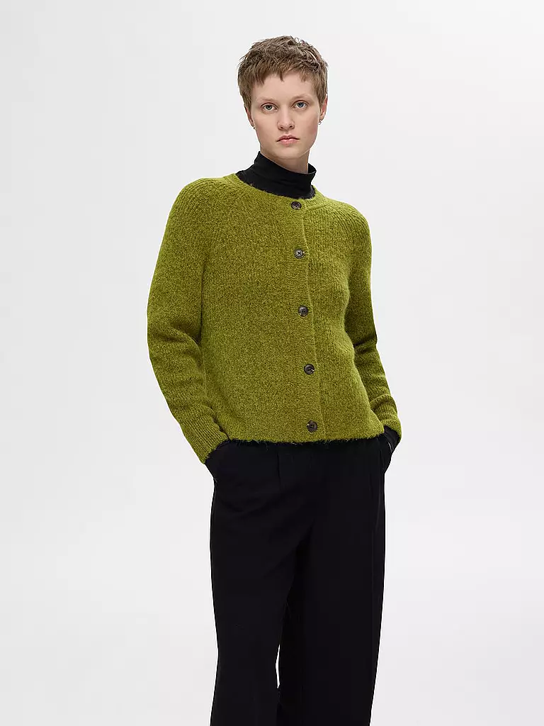 SELECTED FEMME Cardigan SLFLULU  olive