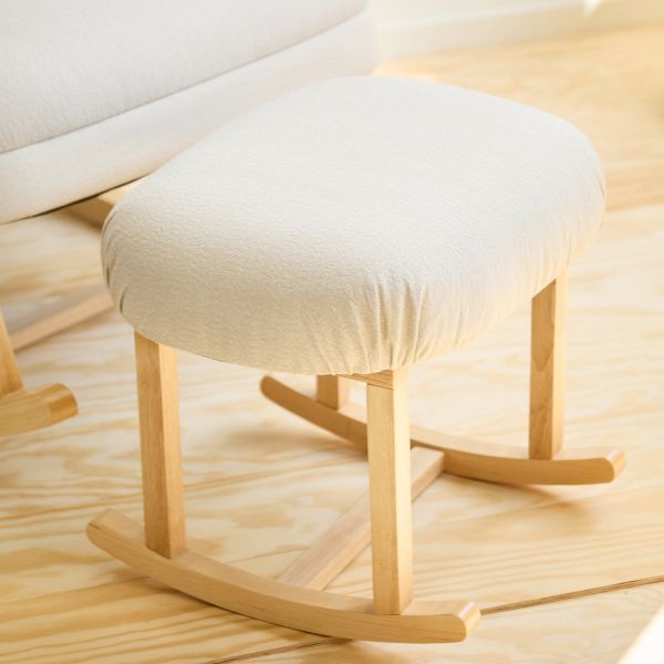 Childhome Voetenbank - Linnen - Beige
