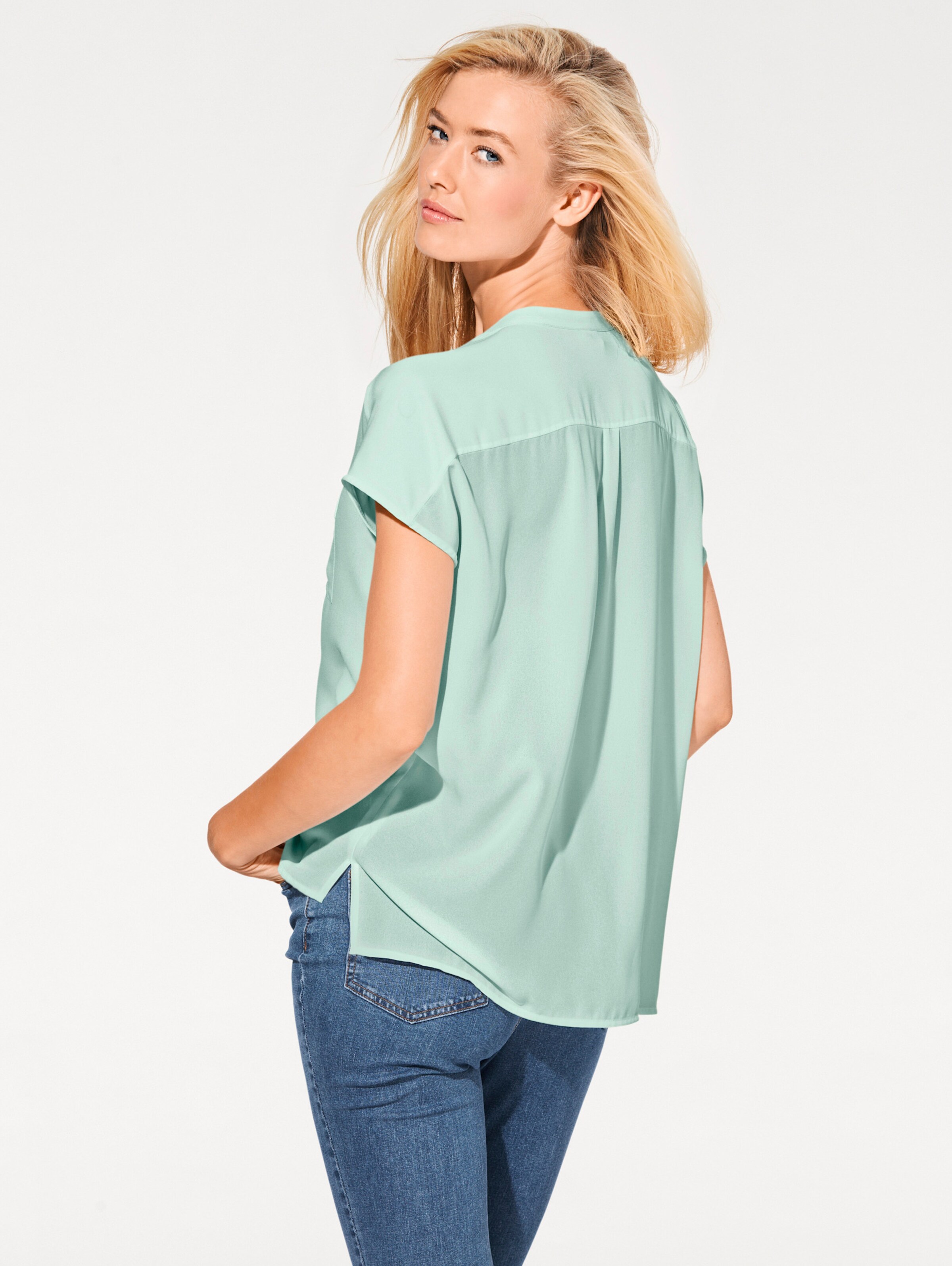 heine Oversized Bluse in mint