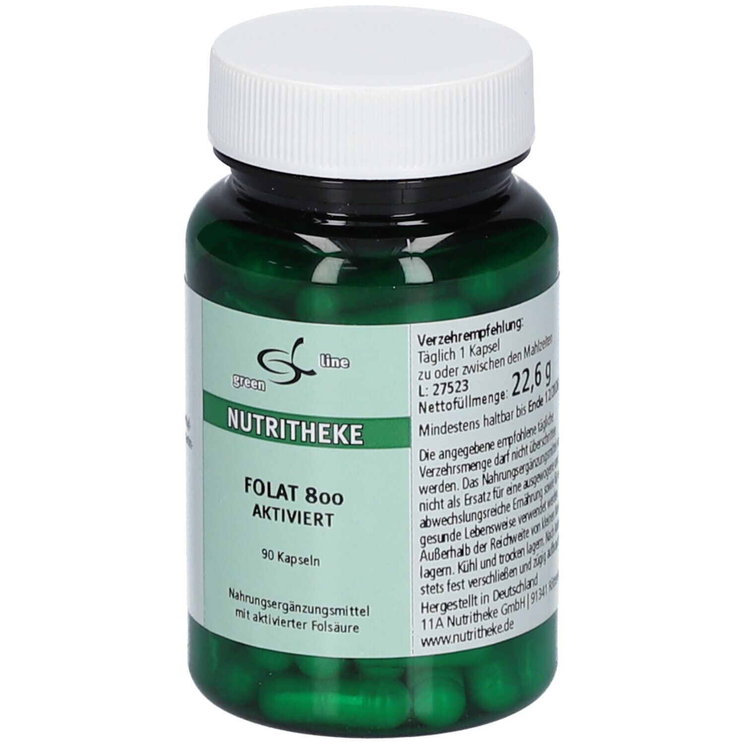green line NUTRITHEKE Folat 802