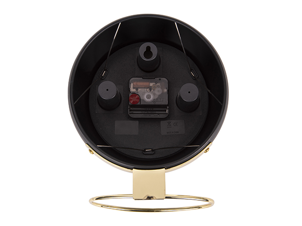 Table clock Globe black, Des. Armando Breeveld