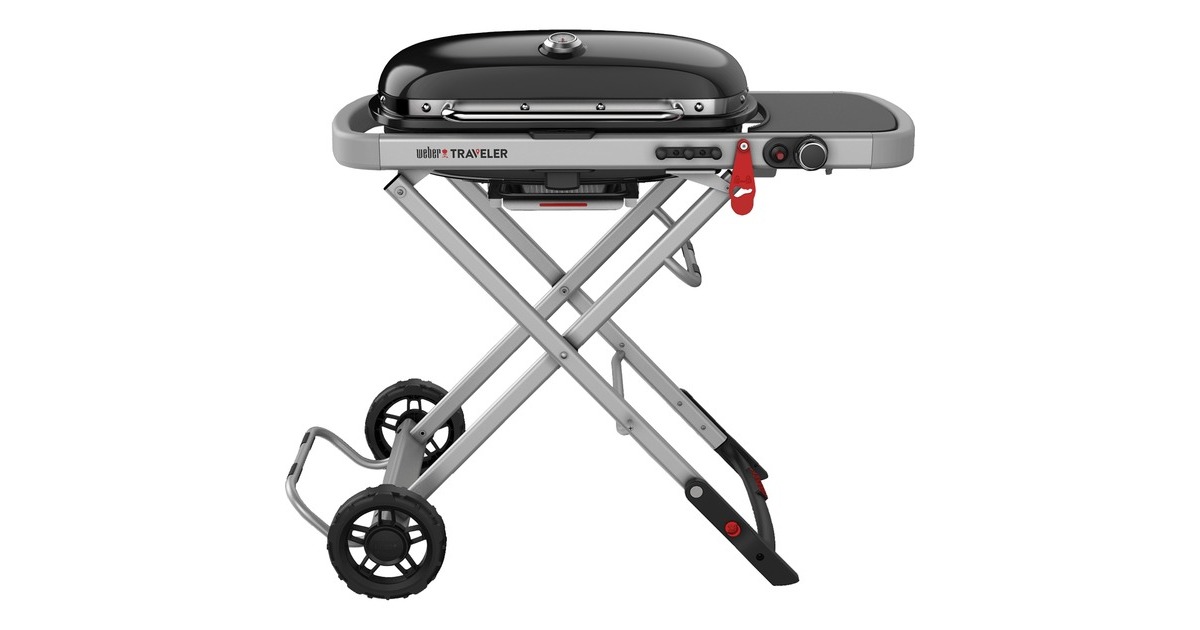 WeberTraveler Gasbarbecue  (Zwart)