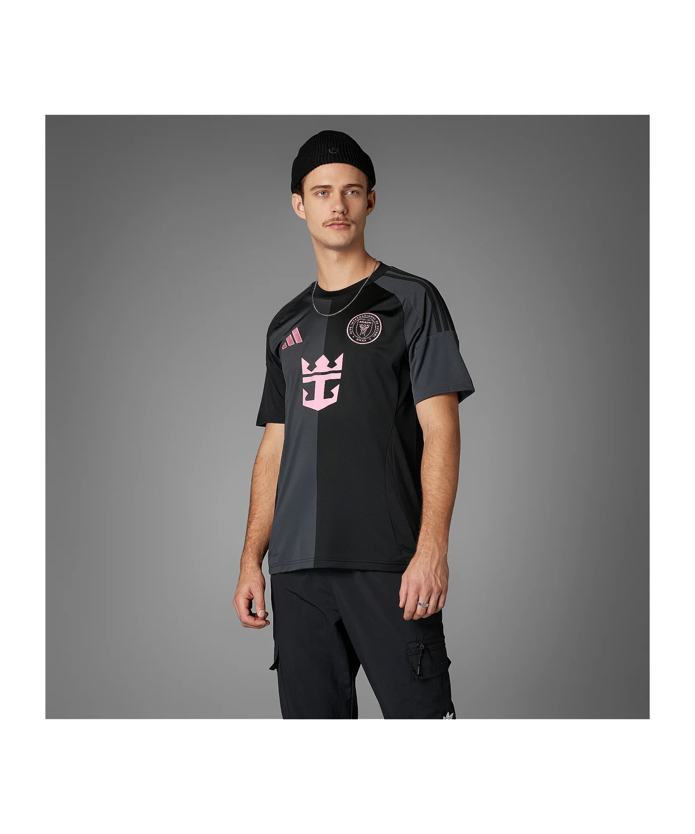 adidas Inter Miami Trikot Away 2025 Schwarz