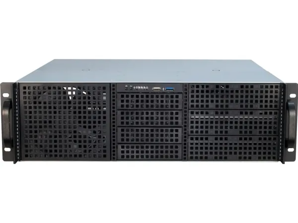 Inter-Tech IPC 3U-30240 - Rackversion - 3U - Mini ITX, mATX, FlexATX, µATX², ATX² - no PSU.
