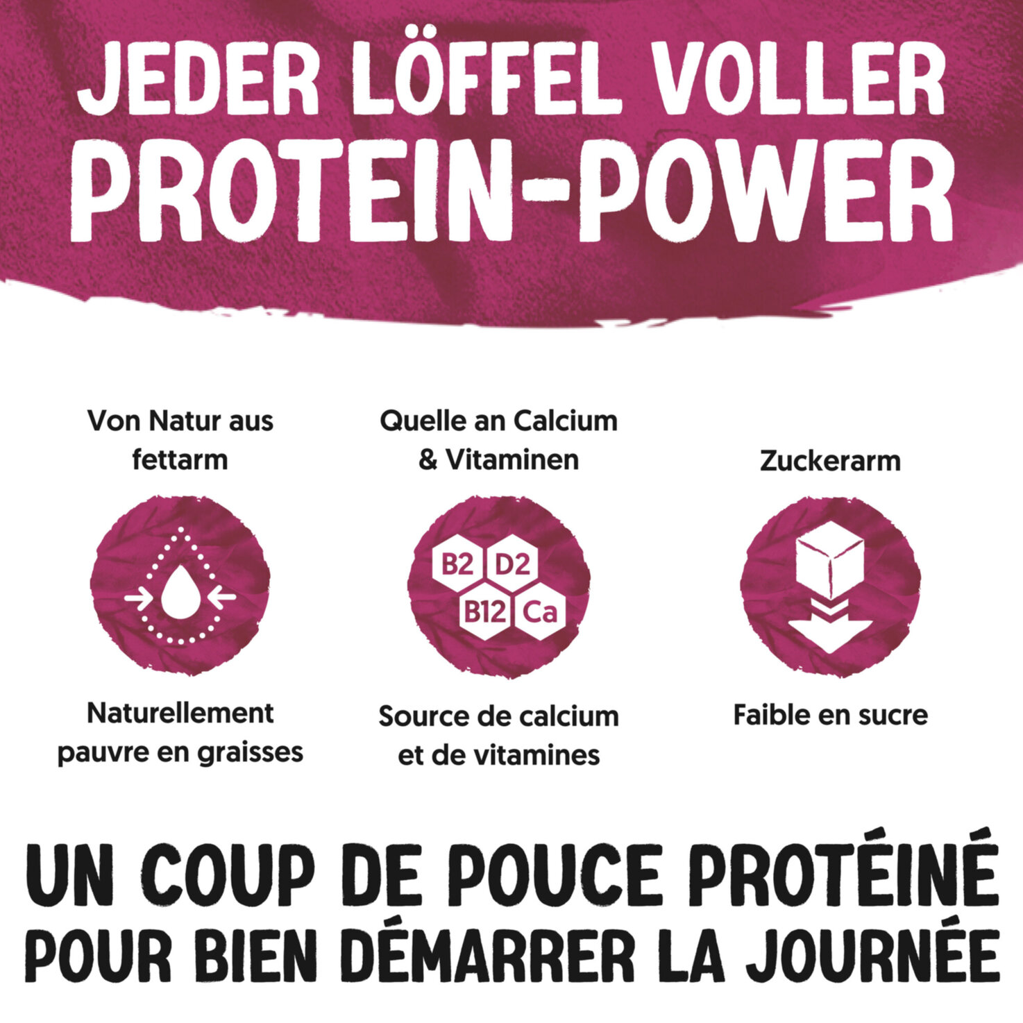 Alpro Soja-Joghurtalternative Protein Rote Früchte
