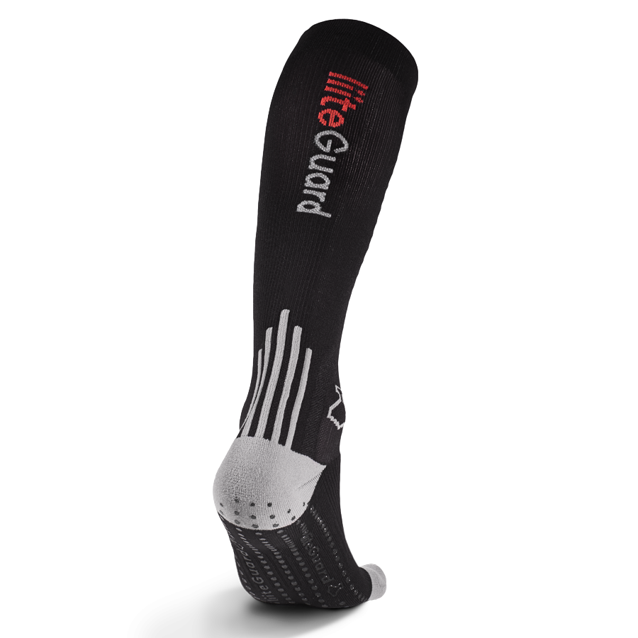 liiteguard shin tech kompressionsstroempe unisex lg1003 black