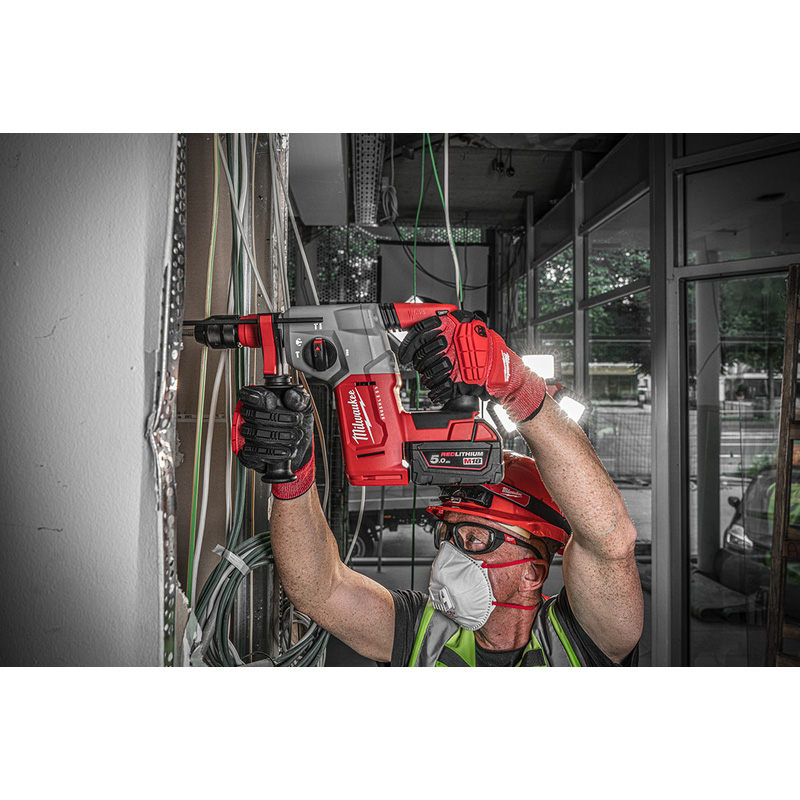 Milwaukee M18 BLHX-0X SDS-plus accu combihamer (body) 18V Li-ion SDS Plus