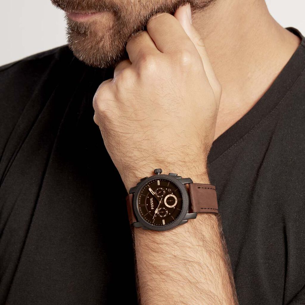 Montre Fossil Machine Marron