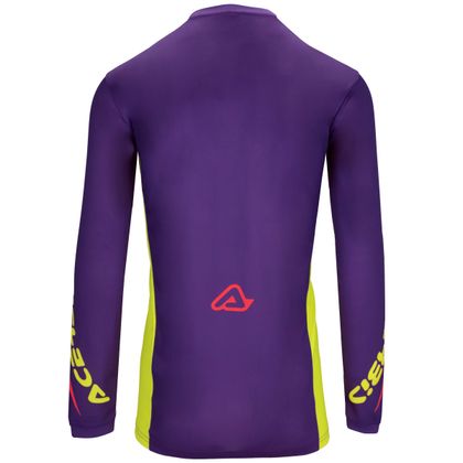 Maillot cross Acerbis MX J-TRACK NASCAR 2024 - Violet / Rouge