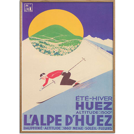 L’aple d’huez - 50x70 cm