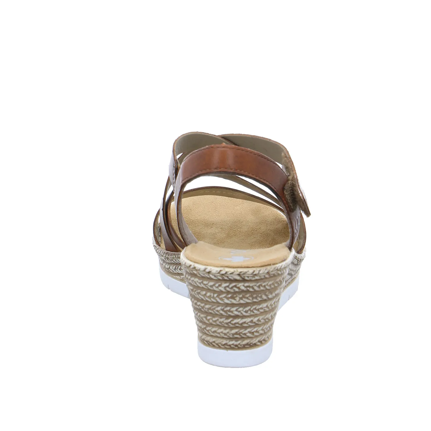 RIEKER Sandalette Braun Lederimitat