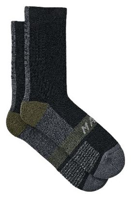 Chaussettes Merino Maap Alt_Road Noir