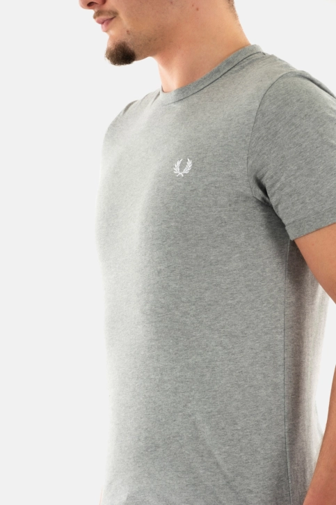 Tee shirt fred perry m3519 r49 steel marl