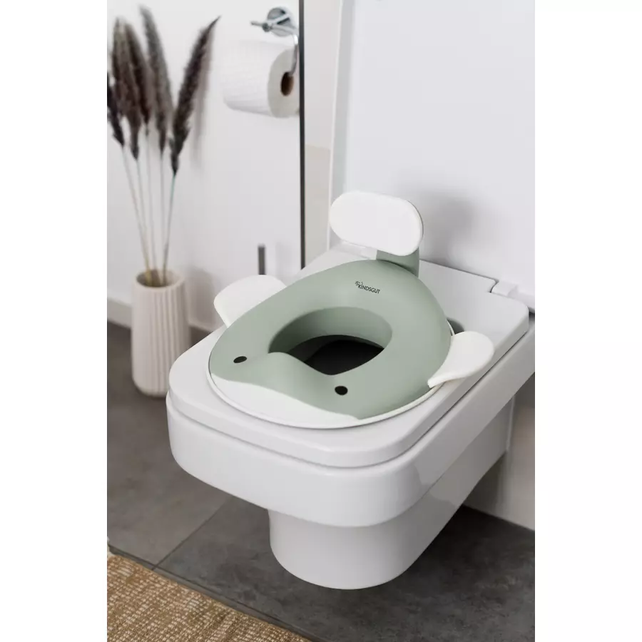 KINDSGUT Toilettenaufsatz Wal pistazie